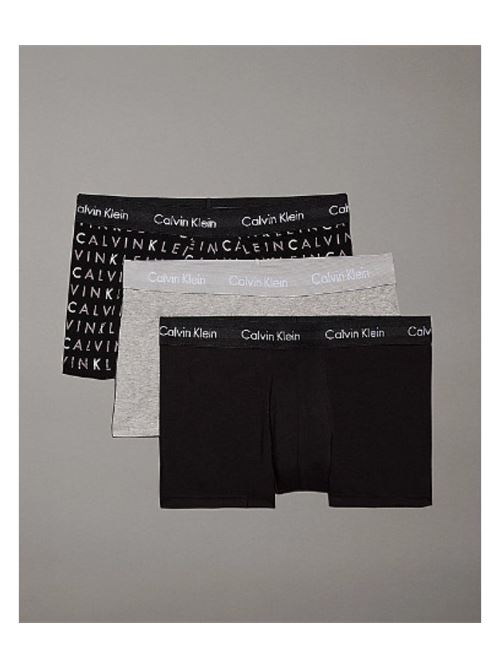 low rise trunk 3pk CALVIN KLEIN UNDERWEAR | 0000U2664GYKS